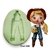 Molde de Silicone Corpo Dolls com Calça Jeans - cod 266 - Bia Cravol - comprar online