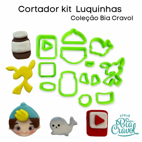 Cortador do Luquinhas - Coleção Bia Cravol