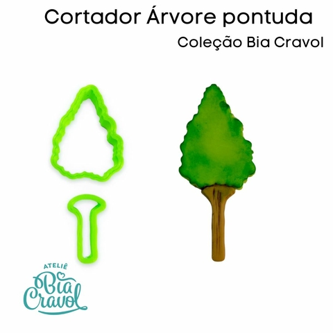 Cortador do Árvore 7cm - Coleção Bia Cravol