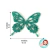 ASAS DE BORBOLETA DE EVA COM GLITTER - B01 - 6CM x 5CM - PACOTE COM 5 UNIDADES na internet