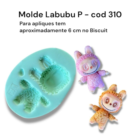 Molde de Silicone - Labubu P - cod 310 - Bia Cravol