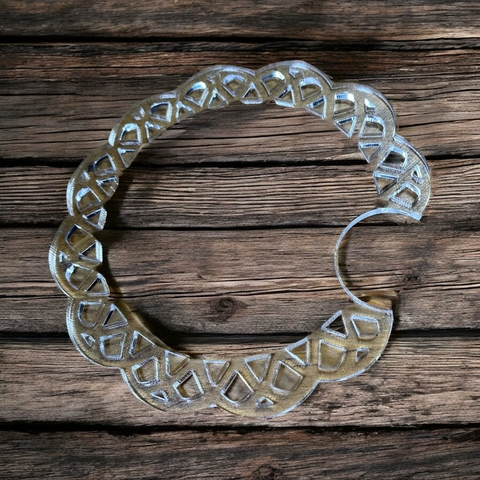 Tampa de Caneca Acrílico - Mod 03 - Cor Transparente - Bia Cravol