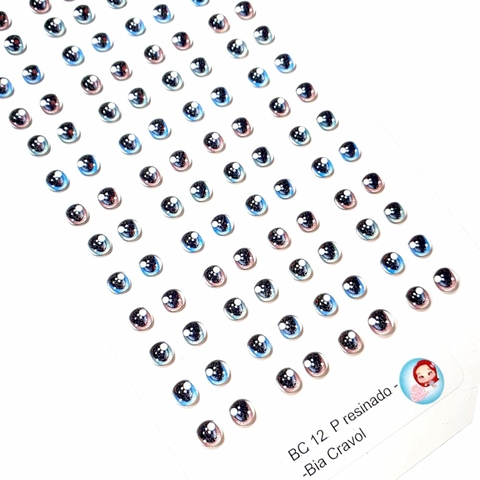 Olhos Resinados BC 12 - Tam P - Coleção Bia Cravol