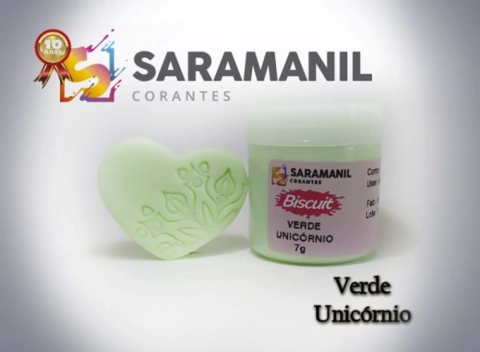 Corante VERDE UNICÓRNIO - Saramanil