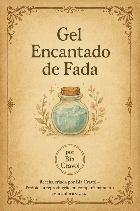Receita Encantada do Gel de Fada – A Maquiagem Mágica para Bonecos de Biscuit - comprar online