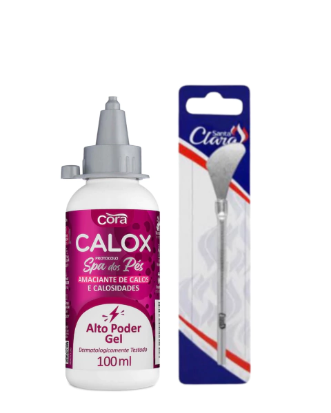 Kit para Spa dos pés (amaciante em gel +espatula)