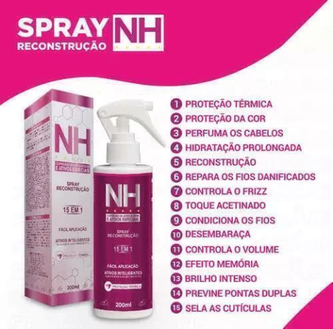 Spray de reconstrução 15 em 1 NH - comprar online
