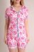 Pijama Americano Moranguinho circulo - Bella Mania