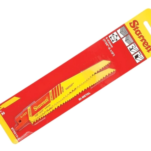 2UND LAMINA SERRA SABRE BI-METAL 6-63MM (7/32"-2. 1/2") - BT6610-2 - STARRETT
