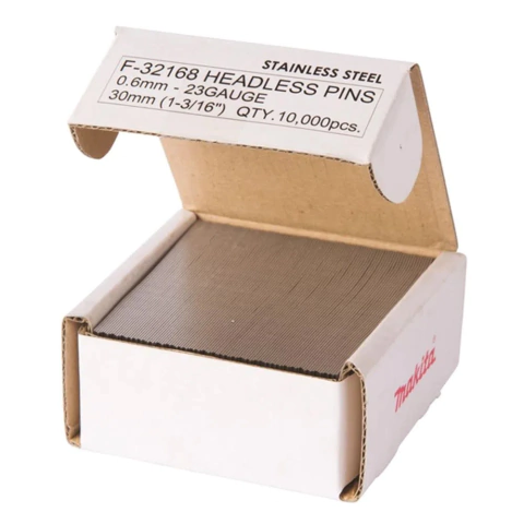 PINOS INOX P/ PINADOR 0.6 X 30MM COM 10.000 PEÇAS - F-32168 - MAKITA