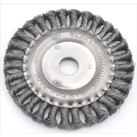 ESCOVA DE AÇO CARBONO CIRCULAR 150MM COM FURO DE 22MM - 746349 - MTX