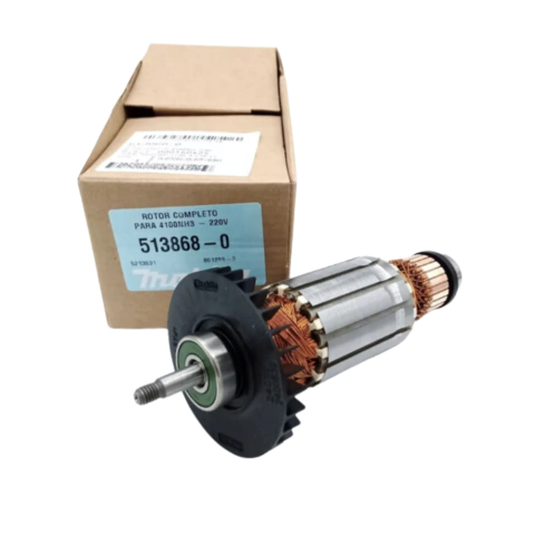 INDUZIDO ROTOR COMPLETO P/ 4100NH3 220V - 513868-0 - MAKITA