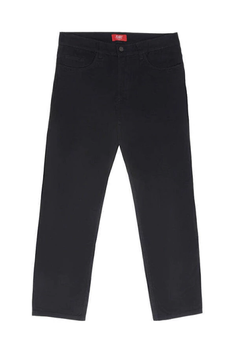 Calça Plano C Straight Cotton Black