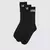 Meia Cano Alto Vans Black (3 Pares)