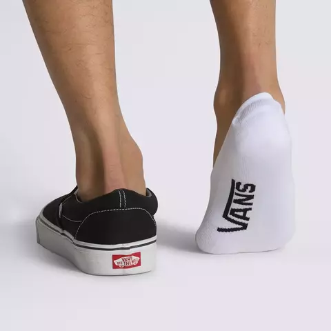 Meia Vans White (3 Pares)
