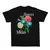 Tee Flowers Black Midas Touch - comprar online