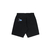 Bermuda Disturb Rivet Twill Shorts In Black na internet