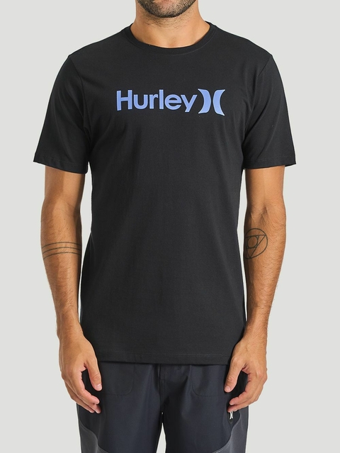 Camiseta Silk O & O Solid Preto Hurley