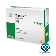 Transtec 30mg - Parche Transdérmico de Buprenorfina