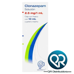 Clonazepam Gotas - Medicamento Antiepiléptico y Ansiolítico