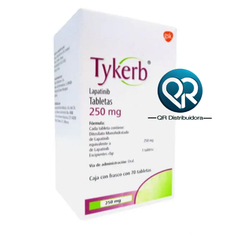 Tykerb 250mg - Lapatinib (Inhibidor de Tirosina Quinasa)