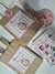 Kit Lembrancinha- Sacola Kraft Personalizada+ Lápis+ Cartela de Adesivo - comprar online
