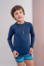 BLUSA INFANTIL UV MARINHO