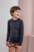 BLUSA INFANTIL UV PRETA