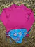 Conjunto Rosa/Unicornio Azul