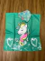 TOALHA PONCHO UNICORNIO VERDE - comprar online