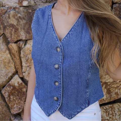 Chaleco Denim Vaquero