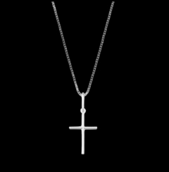 Imagem do Kit Corrente Crucifixo e Veneziana I Prata 925