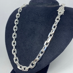 Corrente Cadeado - 70cm 10mm I Prata 925 - comprar online