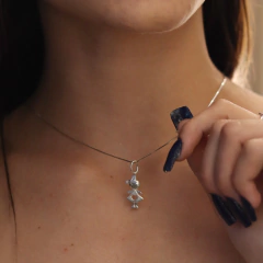 Colar Feminino - Menina | Prata 925 - Realeza 925