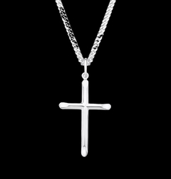 Colar Crucifixo 2D I Prata 925 - Realeza 925