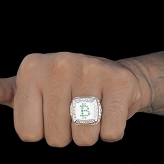 Dedeira BTC - Cravejada A5 | Prata 925 - comprar online