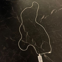 Corrente Rabo de Rato 70cm 2mm I Prata 925 - Realeza 925
