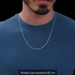Corrente Cordão Baiano Fina I Prata 925