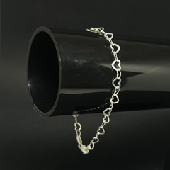 Pulseira Feminina - Elos Corações