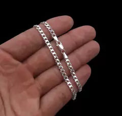 Corrente Grumet 50cm 3mm I Prata 925 - comprar online