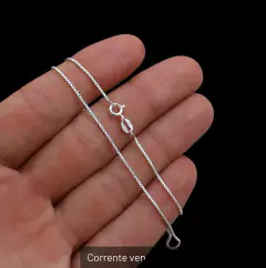 Corrente Crucifixo Cravejado Medio I Prata 925 - loja online