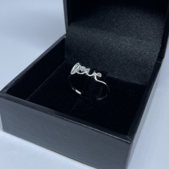 Anel Feminino Love I Prata 925 - comprar online
