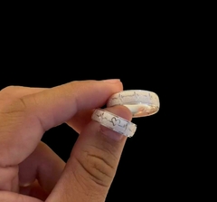 ALIANÇA 6MM C/ BATIMENTOS CAEDÍACOS (ANATÔMICA) I PRATA 925 - comprar online