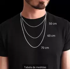 Imagem do Corrente Cordão Baiano Fina I Prata 925