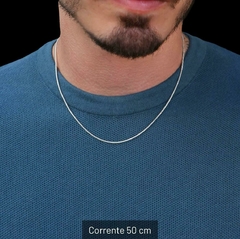 Corrente Rope Fina I Prata 925 na internet