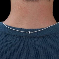 Corrente Rope Fina I Prata 925 - Realeza 925