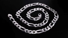 Corrente 3x1 - 70cm 13mm I Prata 925 - Realeza 925