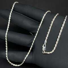 Corrente Cabo de Aço - 60cm 3mm I Prata 925 - comprar online