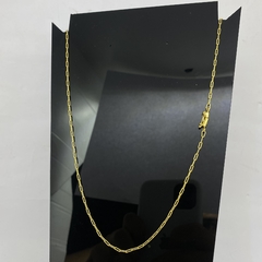 Corrente Cadeado 18k - 70cm 3mm - comprar online