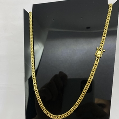 Corrente Elo Duplo 18k - 70cm 4mm - comprar online